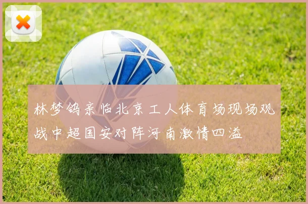 林梦鸽亲临北京工人体育场现场观战中超国安对阵河南激情四溢